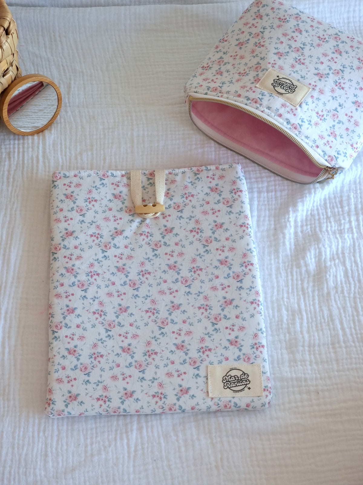 Funda de libro Rosa
