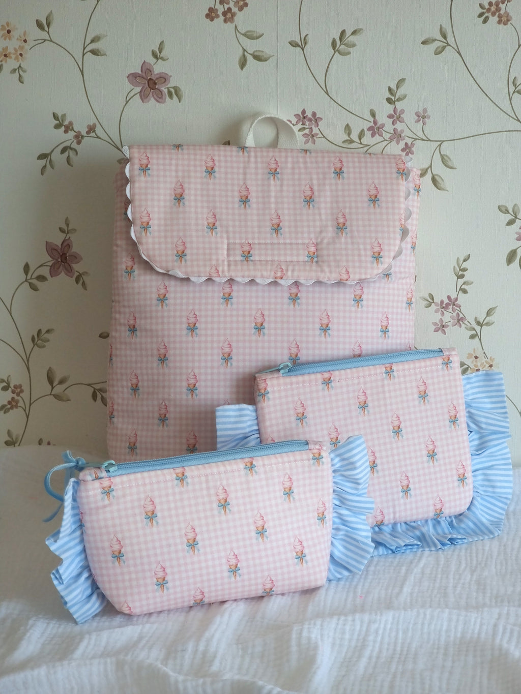 Mochila Helado de fresa