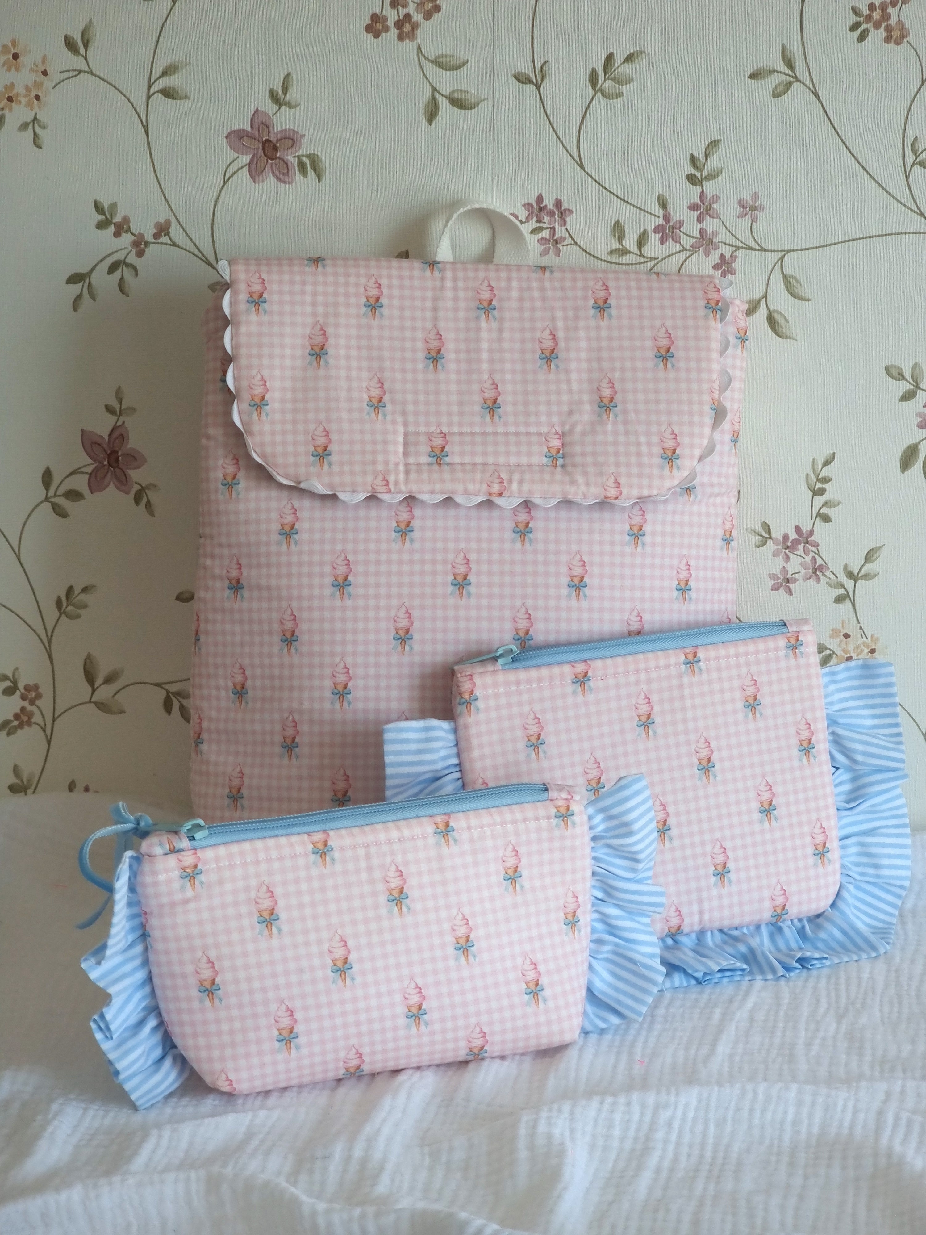 Mochila Helado de fresa